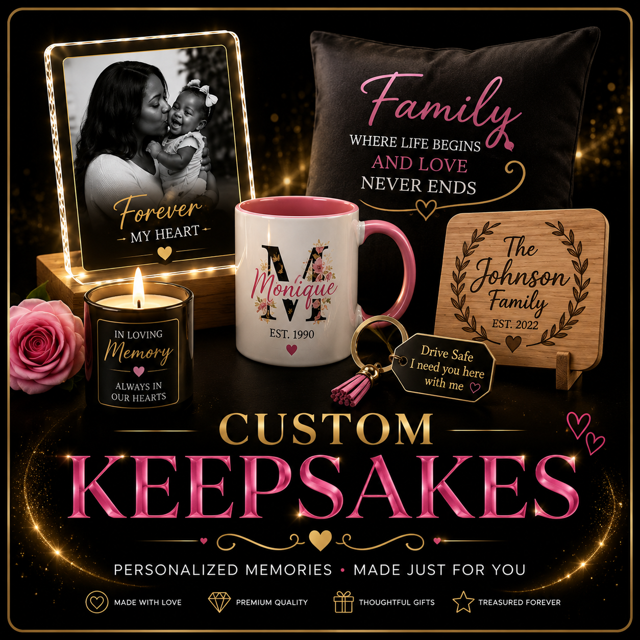 Custom Keepsakes