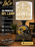 Football lamp with shade